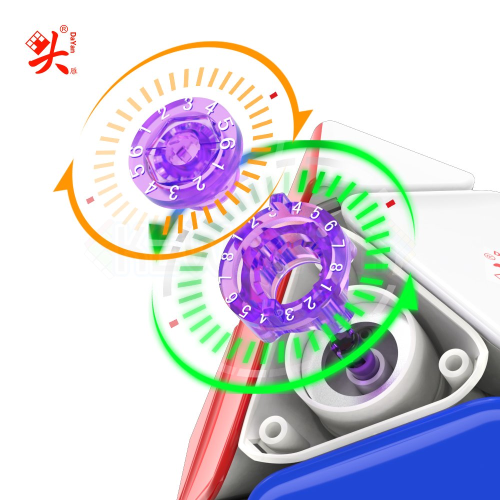 DaYan Skewb V2 (Magnetic, Maglev, UV, Ball-Core)