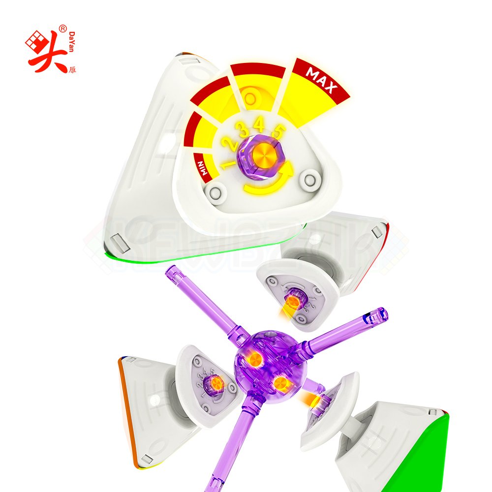 DaYan Skewb V2 (Magnetic, Maglev, UV, Ball-Core)