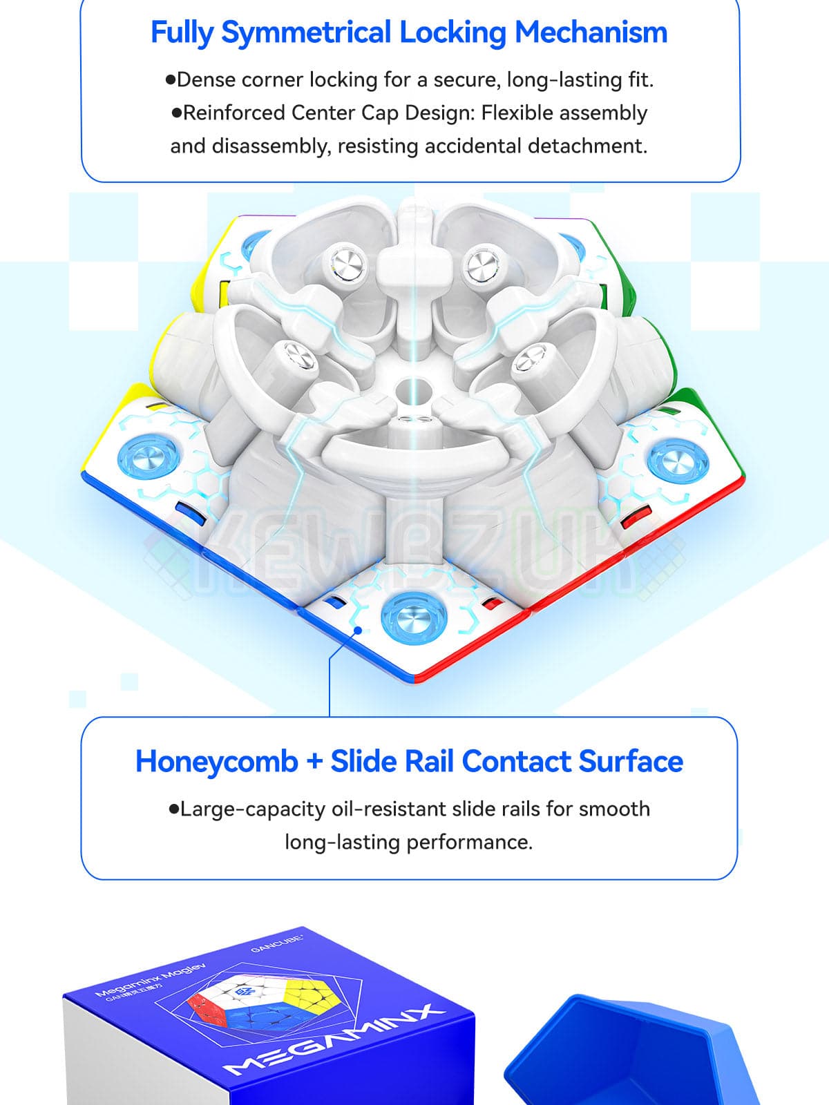 GAN Megaminx V2 (Magnetic, Maglev, UV, Ball-Core)