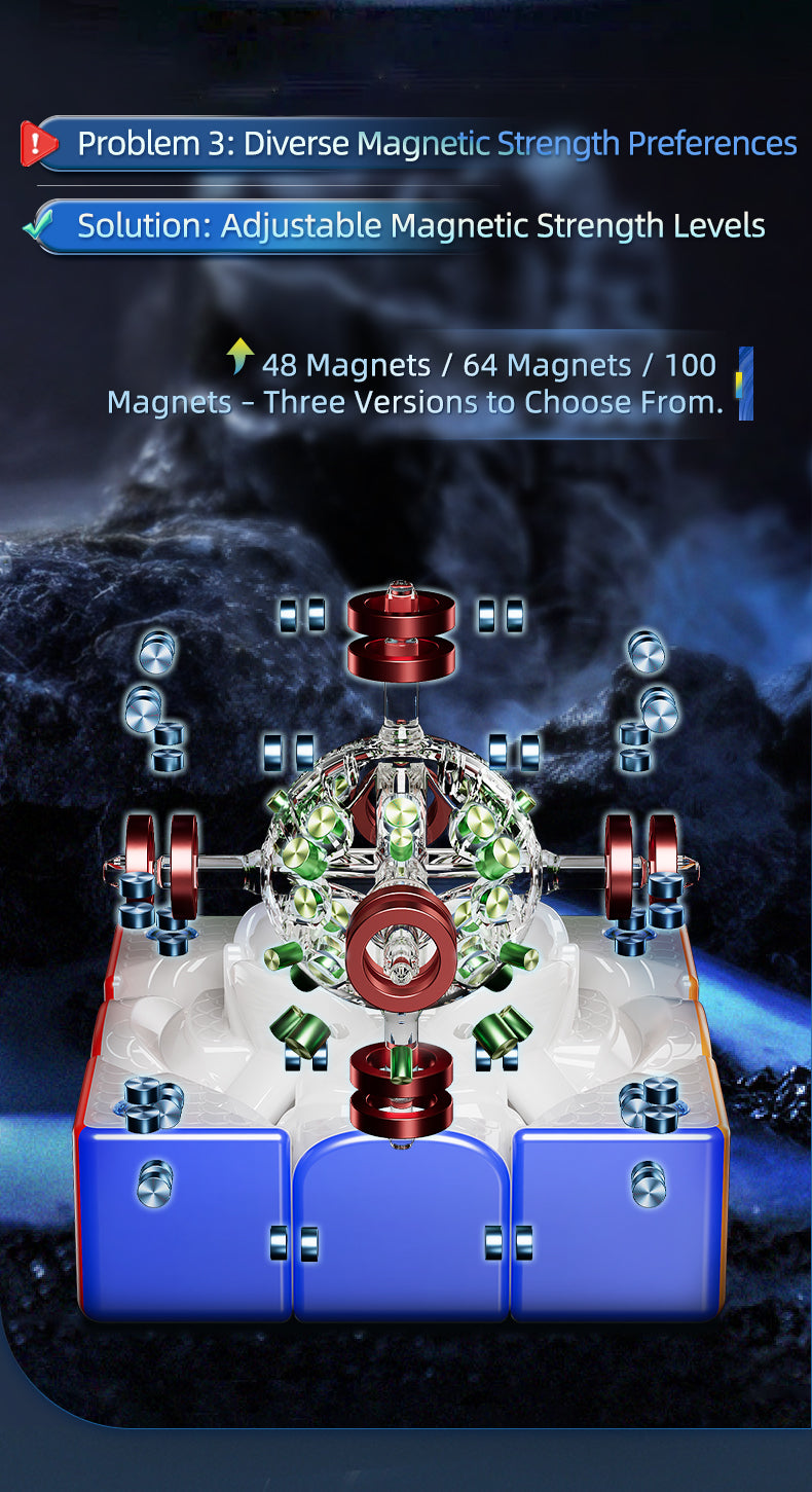 MoYu WeiLong V11 3x3 (Magnetic, UV, Ball-Core)