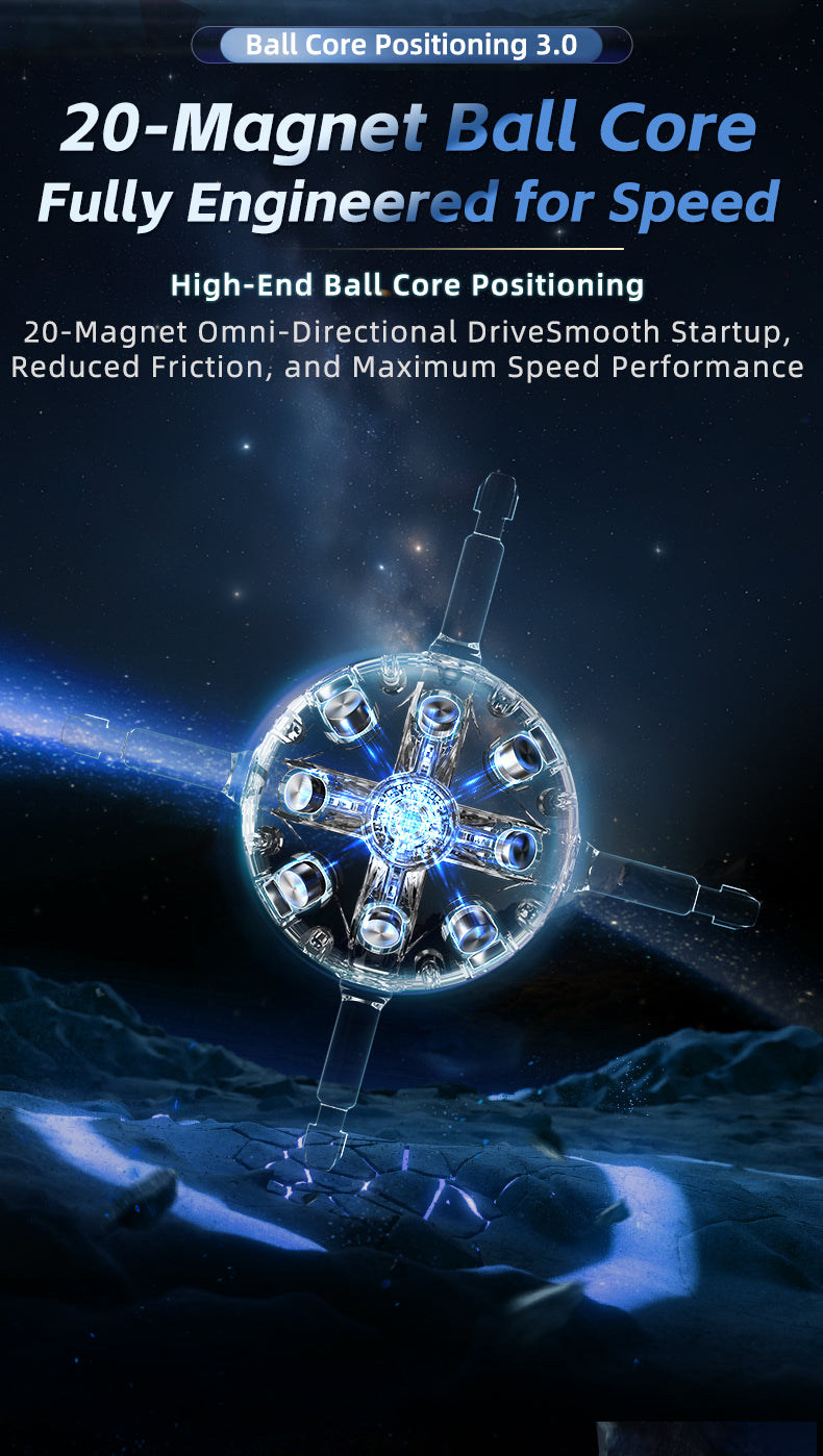 MoYu WeiLong V11 3x3 (Magnetic, UV, Ball-Core)