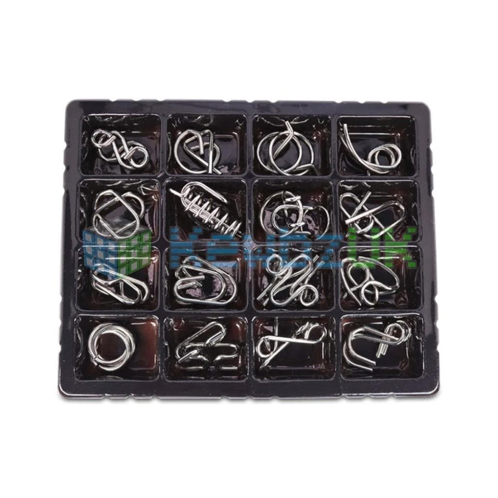 Unlock Metal Puzzle Set (16pcs)